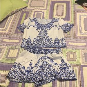 Two piece set in size medium